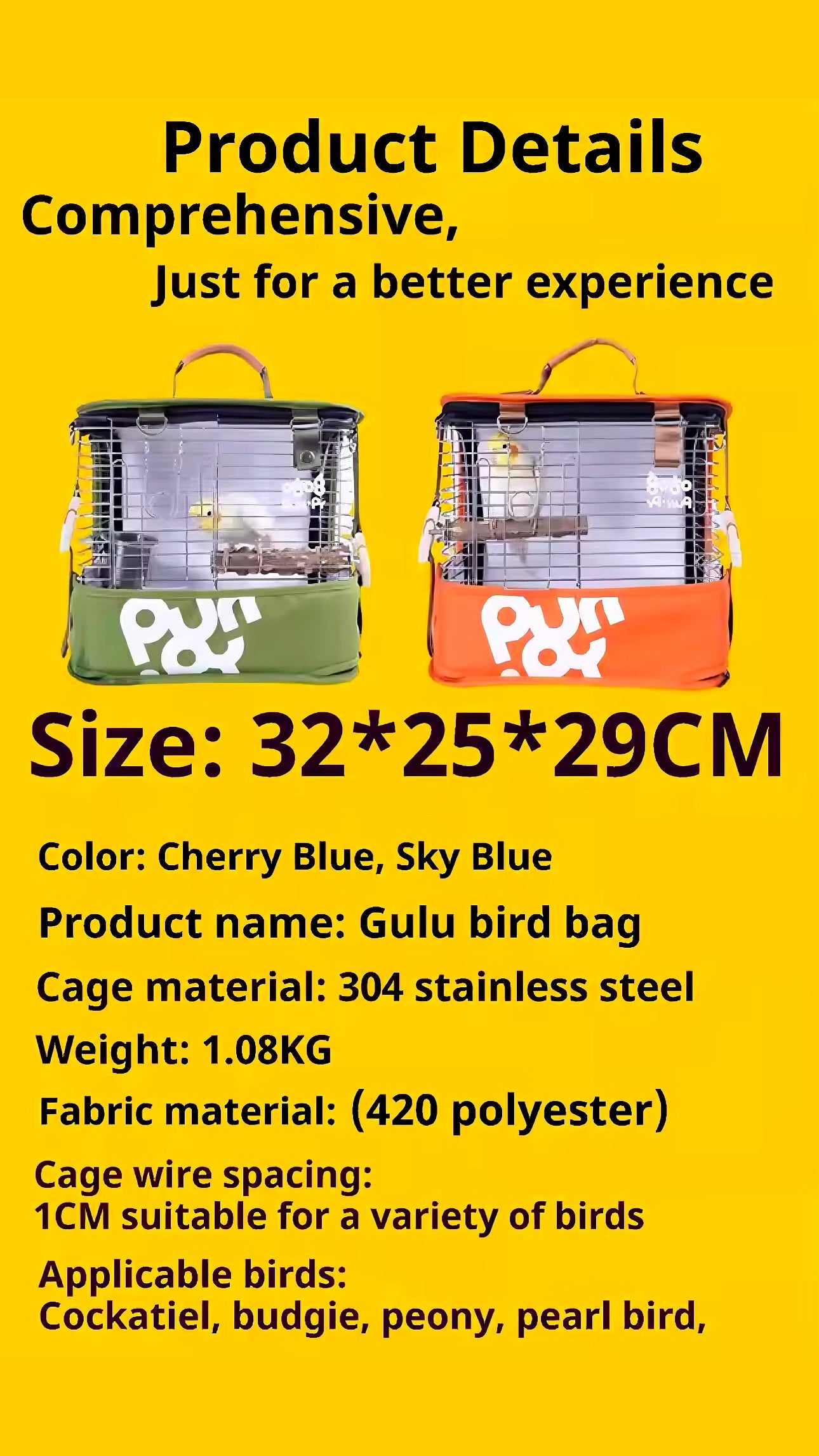 “Chew-Proof” Hybrid Cage with Instant-Clean Technoology