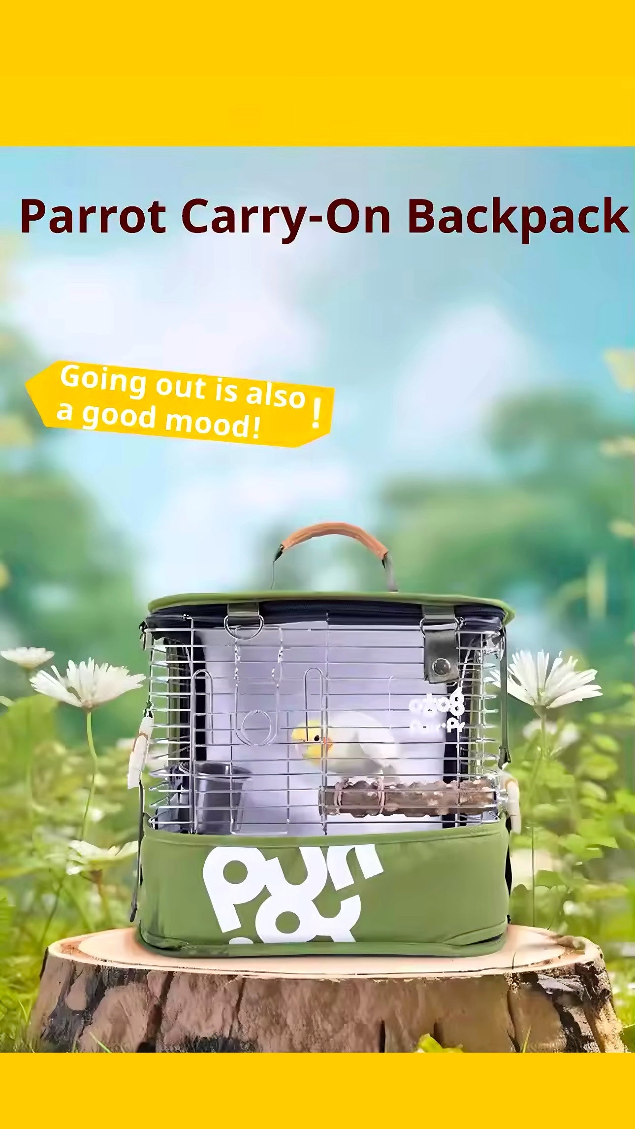 “Chew-Proof” Hybrid Cage with Instant-Clean Technoology