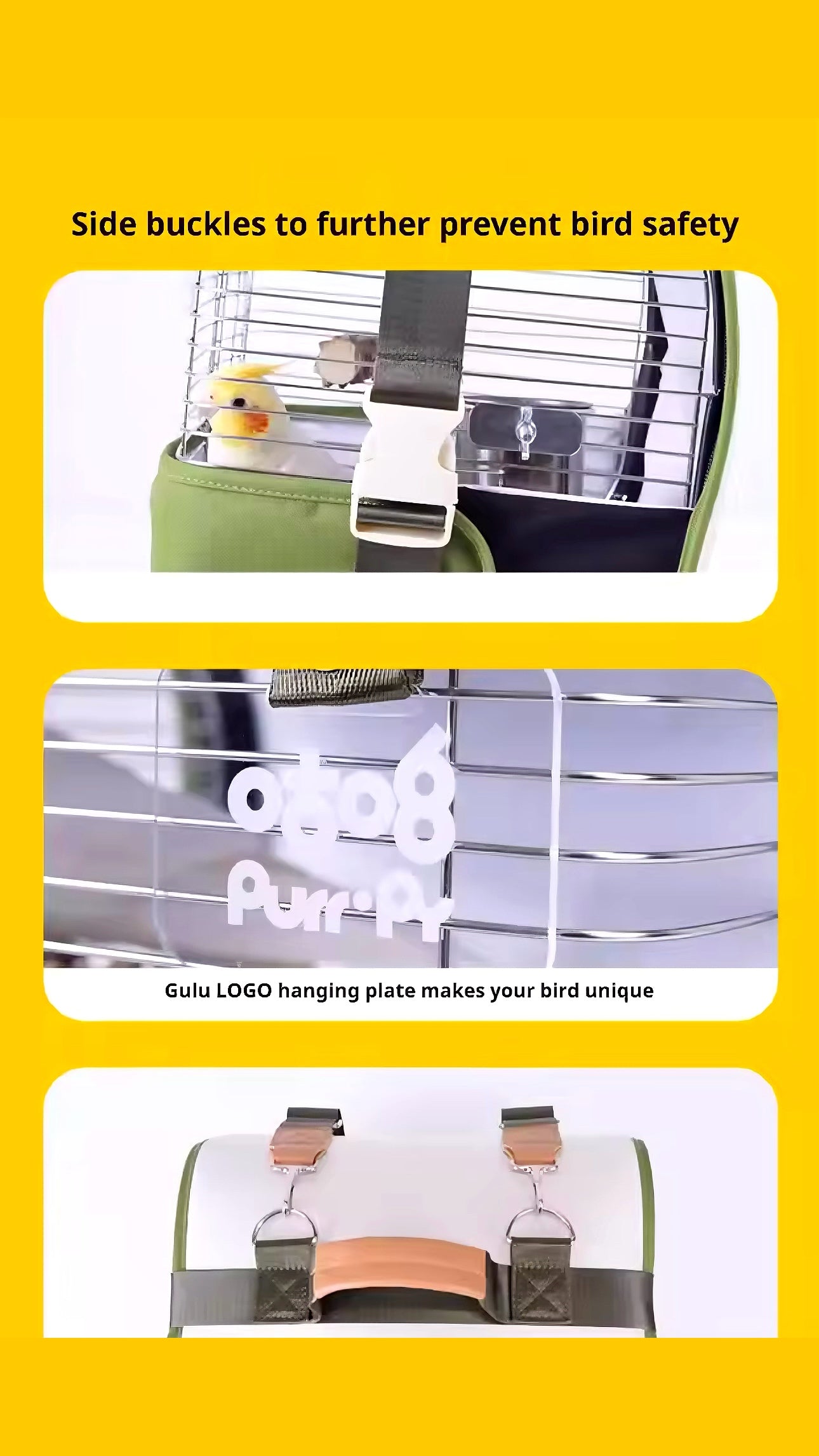 “Chew-Proof” Hybrid Cage with Instant-Clean Technoology