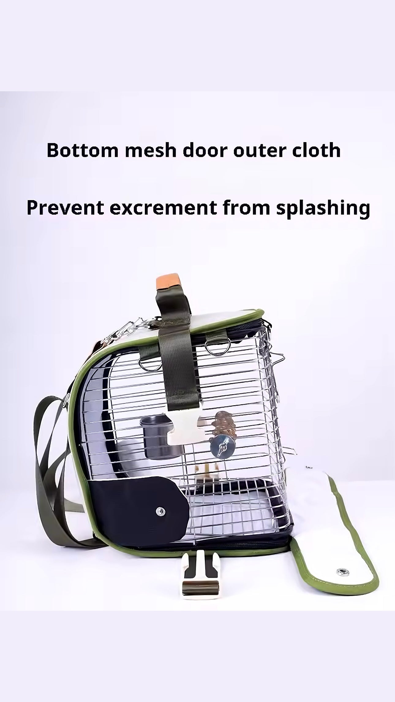 “Chew-Proof” Hybrid Cage with Instant-Clean Technoology